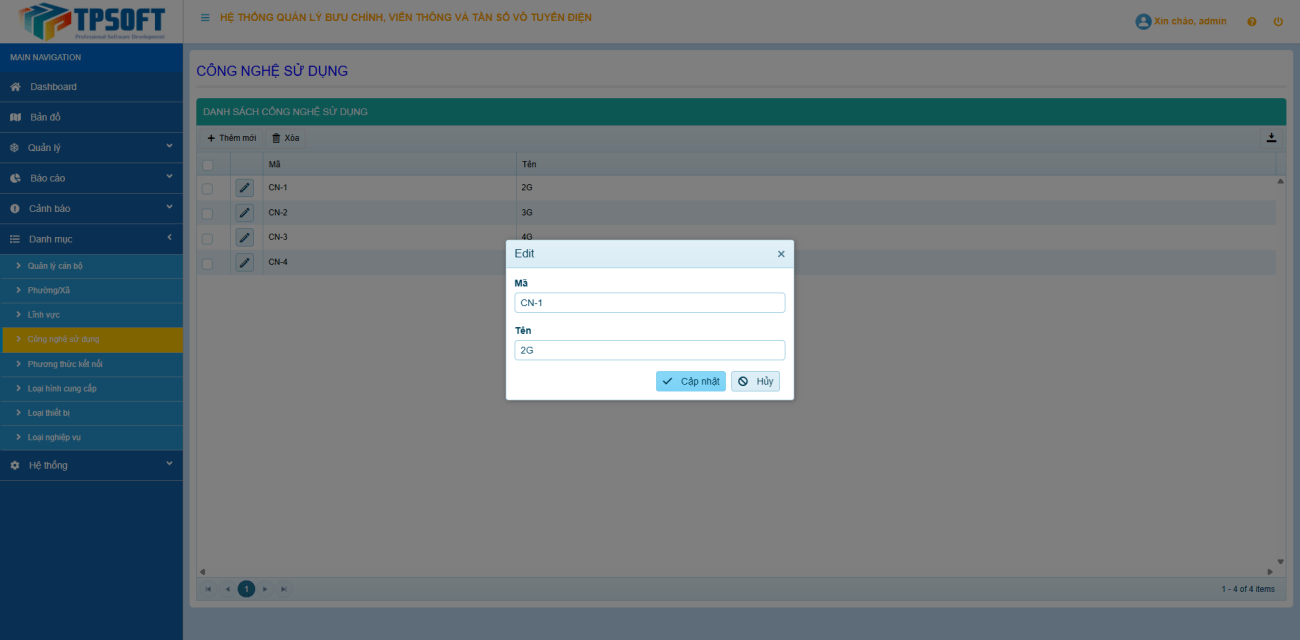 Phần mềm quản lý bưu chính, viễn thông và tần số vô tuyến điện 12 Phần mềm quản lý bưu chính, viễn thông và tần số vô tuyến điện 12