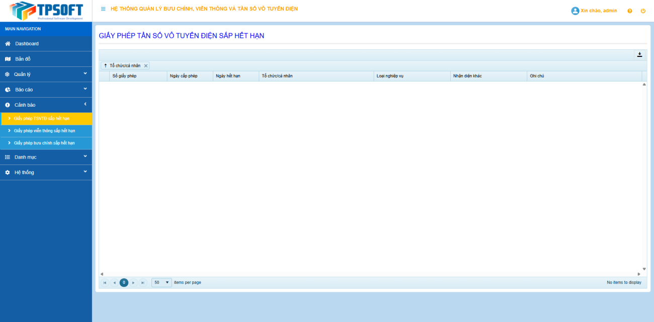 Phần mềm quản lý bưu chính, viễn thông và tần số vô tuyến điện 7 Phần mềm quản lý bưu chính, viễn thông và tần số vô tuyến điện 7