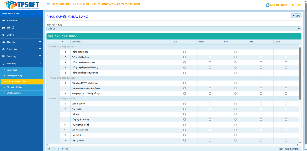 Phần mềm quản lý bưu chính, viễn thông và tần số vô tuyến điện 11 Phần mềm quản lý bưu chính, viễn thông và tần số vô tuyến điện 11